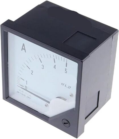 6L2-A 5A 10A 15A 20A 30A AC AC Direct Tenser Meter لوحة AMP Current Ammeter Gauge Pointer 80 * 80mm 1pcs (1000a (5a)) in Saudi Arabia