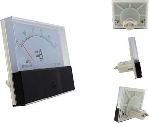 44C2 DC AMMETER TANSTER TESTER MEATER Mechanical Head 1MA-1000MA اختياري 1PCS (400mA) in Saudi Arabia