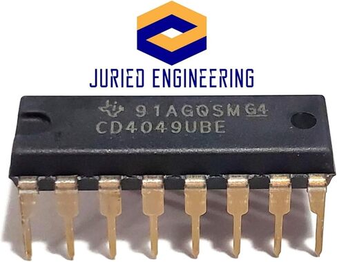 CD4049UBE CD4049 CMOS HEX العازلة العازلة/المحول الصديقة للوحدة IC DIP-16 (قطعة واحدة) in Saudi Arabia