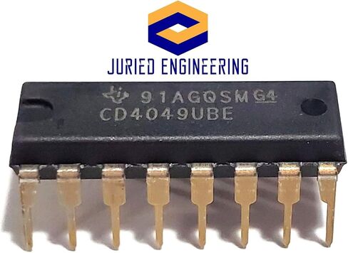 CD4049UBE CD4049 CMOS HEX العازلة العازلة/المحول الصديقة للوحدة IC DIP-16 (قطعة واحدة) in Saudi Arabia