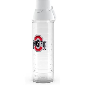 Tervis Venture Lite Ohio State Buckeyes - Primary Logo Made in USA Double Walled Insulated Tumbler Travel Cup Keeps Drinks Cold & Hot, 24oz Water Bottle, Classic in Kuwait