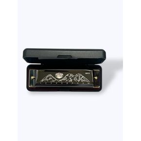 Sound Smith SSH-10 10-Hole Harmonica, Key of C, Copper Soundboard, Phosphor Bronze Reeds, ABS Moisture Resistant Comb, Metalic Black in Saudi Arabia