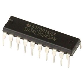 SN74LVC245AN SN74LVC245A 74LVC245 OCTAL BUS STROSEIVER مع مخرجات من 3 حالات ملائمة IC DIP-20 (حزمة 5) in Kuwait