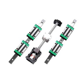 Double nut Ball Screw Control Machine 2Pc HGR30 Linear Guide +1Pc SFU3210 Ball Screw Set+4Pc HGH30CA Block XB+DSG+HM25-110 L300-1000mm for Parts 3D(900mm) in Kuwait