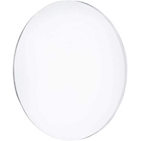 Marketing Holders Clear Acrylic Round Disc 24" Plexiglass Lucite Circle 1/8" Inch Thick DIY Projects Transparent Painting Tiles Circular Ornaments Arts and Crafts Blanks in Saudi Arabia