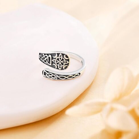 Spoon Ring 925 Sterling Silver Turquoise Turtle Adjustable Open Adjustable Thumb Rings Ocean Jewelry for Women Sea Turtle Lovers in Saudi Arabia