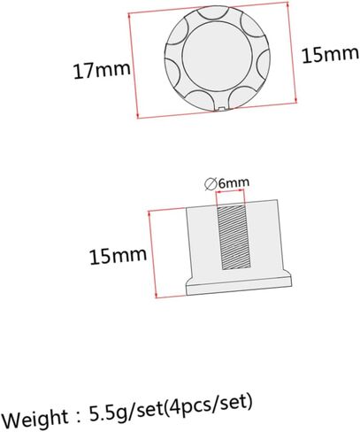Toyandona 4pcs مقابض Black Silver Shaft Pot for Bass Guitar Lightweight Conbers Vintage للتثبيت لترقية الجيتار in Saudi Arabia