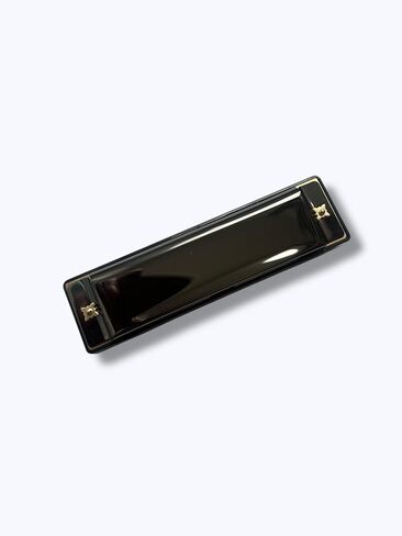 Sound Smith SSH-10 10-Hole Harmonica, Key of C, Copper Soundboard, Phosphor Bronze Reeds, ABS Moisture Resistant Comb, Metalic Black in Saudi Arabia