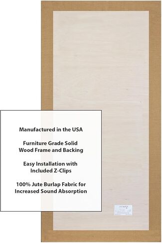 ATS Acoustics Sound Absorbing Noise Dampening Acoustic Panel Wall Treatment 24" x 48" x 4" Beveled Edge (Black) in Saudi Arabia