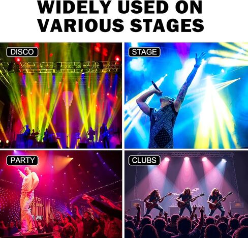 200W LED Stage Light ، مصابيح PAR COB مع أبواب الحظيرة ، DMX BLINDER LIGHTING SOUND SOUND ACTIVER FOR WEDDAY LIVE Show Party (Whare White & Cool White 1pc) in Kuwait