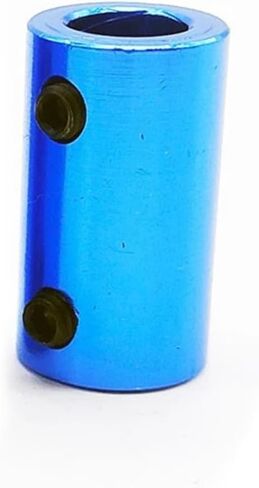 1pc D14L25 Coupling Blue Aluminum Alloy Rigid Coupler Motor Shaft Connection(6.35mm to 6.35mm) in Kuwait