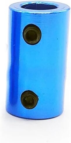 1pc D14L25 Coupling Blue Aluminum Alloy Rigid Coupler Motor Shaft Connection(6.35mm to 6.35mm) in Kuwait
