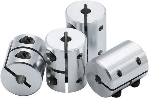 1pc D20L30 الألومنيوم قارم الصلبة اقتران المسمار الرصاص 4 مم 5 مم 6 مم 8 مم 10 مم لآلة CNC الكهربائية المحرك (6x6mm) in Saudi Arabia
