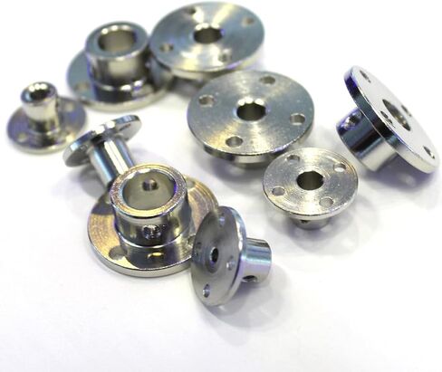 1pcs شفة شفة رمح محرك اقتران 3 مم 3.175mm 4mm 4mm مقرنة الموصل محول الأكمام لطائرة طراز سيارة القوارب (8rpm) in Kuwait