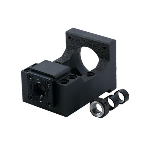 C7 C5 Normal/Angular Conact Bearing Motor Mount Bracket BK20 BK25 End Support for CNC Engraver 25mm 32mm 3205 Ballscrew(HM20-86) in Kuwait