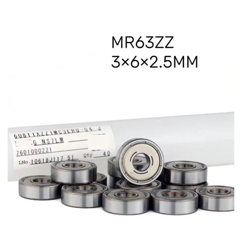 5/10pcs مصغرة تحمل MR63ZZ 3 * 6 * 2.5 مم (10pcs) in Kuwait