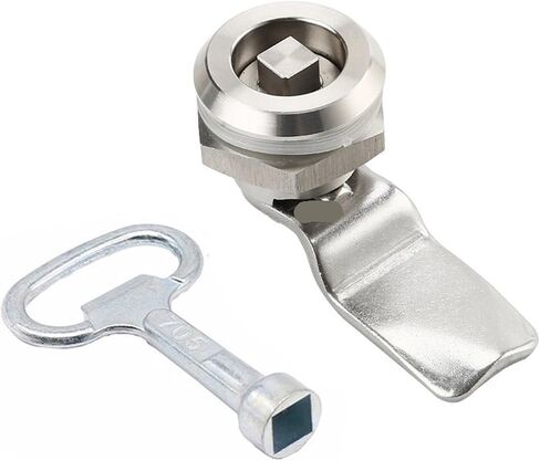 22mm Distribution Cabinet Lock Panel Lock 304 Stainless Steel 4-Corner Lock Cylinder Cabinet Door Lock Cam Cabinet Lock MS705 1Pcs(4 Angle Lock core PT) in Saudi Arabia