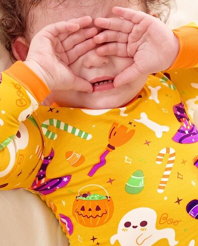 Bamboo Viscose Toddler Girls Kids Pajamas Unicorn Mermaid Pjs Long Sleeve Snug fit 12M-8Y 2pcs Soft Jammies in Saudi Arabia