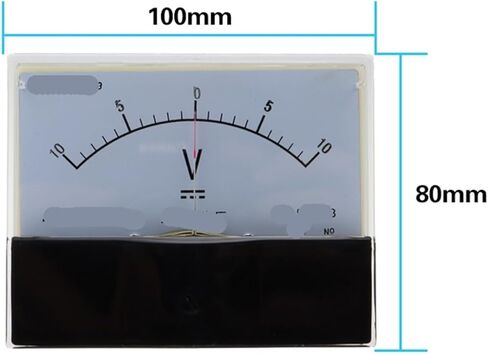 1PCS 44C2 DC/75mV Voltmeter Analog Panel(500V -0-500V) in Saudi Arabia