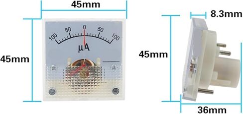 91C4-UA DC Voltmeter 50UA-500UA (300UA -0-300UA) in Saudi Arabia