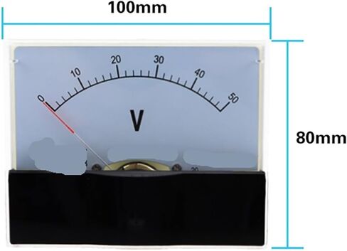 44L1 -V Voltmeter 5V -1000V 100 * 80mm (AC 300V) in Saudi Arabia