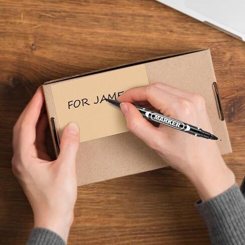 Khaki Direct Thermal Labels 4 × 6 Inch Vinyl Self-Adhesive Fanfold Shipping Stickers Waterproof Perforated Printer Decal for Office School Warehouse 500 PCS in Kuwait