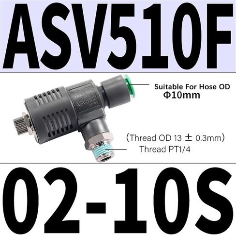 ASV Quick Speed ​​Veed Ored Controller Valve ASV120F ASV220F ASV310F ASV120F-M3-04 ASV220F-M5-04/06 ASV310F-01/02/03-06S (ASV410F-01-08S) in Kuwait