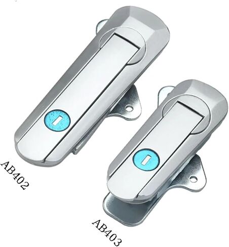 AB403 قفل الطائرة المعدات الميكانيكية قفل الباب AB402 Network Cabinet Door Lock AB401 1PCS (AB403 Matte) in Kuwait