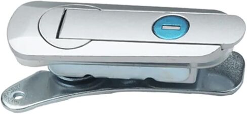 AB403 قفل الطائرة المعدات الميكانيكية قفل الباب AB402 Network Cabinet Door Lock AB401 1PCS (AB403 Matte) in Kuwait