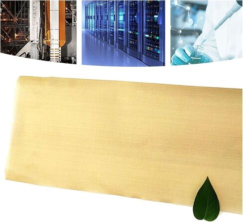 TIST Copper Mesh Sieve 10-200 Mesh Electrostatic Copper Wire Mesh-Electromagnetic Signal Shielding Brass Woven Wire Mesh Copper Mesh Rolls(100mesh) in Saudi Arabia