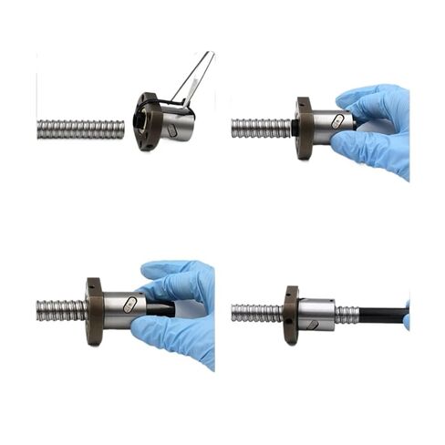 Linear Motion Ball Screw Precision Part 1pc SFU Ball Screw Nut SFU1204 1605 1604 1610 2005 2004 2010 2505 2510 3205 3210 4005 4010 Ball Nut CNC Parts(1204-24mm PI RT) in Kuwait