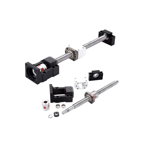 Double nut Ball Screw Control Machine 2Pc HGR30 Linear Guide +1Pc SFU3210 Ball Screw Set+4Pc HGH30CA Block XB+DSG+HM25-110 L300-1000mm for Parts 3D(900mm) in Kuwait