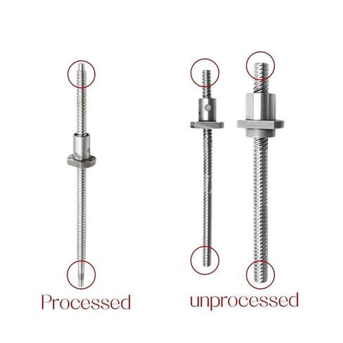 Linear Motion Ball Screw Precision Part SFU1610 Ball Screw Kit 16mmlead 10mm RM1610 Rolled Ball Screw C7 Type with Single Ball Nut + Nut Housing+1set BKBF12(265mm) in Kuwait