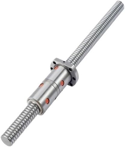 Linear Motion Ball Screw Precision Part Ball Screw SFU2510 200-950mm 25mm Ball Screw C7 with 2510 Flange Single/Double Nut BK/BF20 End Machined(650mm) in Saudi Arabia