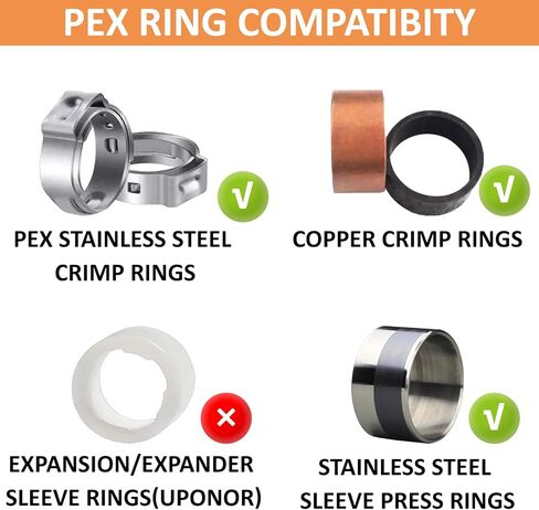 2 حزمة PEX تجهيزات 3/4 "PEX تجعد النحاس تي شيرت لتوزيع مياه الشرب والتدفئة الهيدرونية in Kuwait