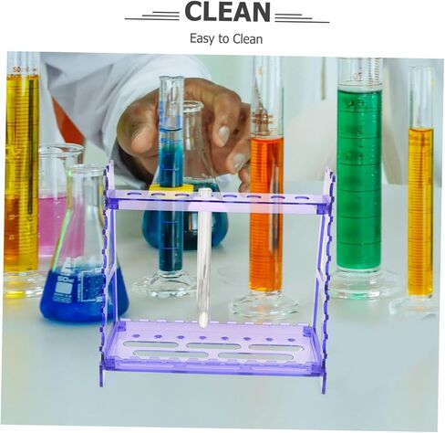 Cabilock Portable Pipette Stand Detachable Straw Holder for Lab Test Tube Rack Rigid Pipette Storage Laboratory Tools in Saudi Arabia