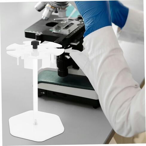 PRETYZOOM Acrylic Pipette Stand for Pipettes Detachable and Easy to Clean Laboratory Rack for Secure Storage and Organization Stable Support for Micropipettes in Saudi Arabia