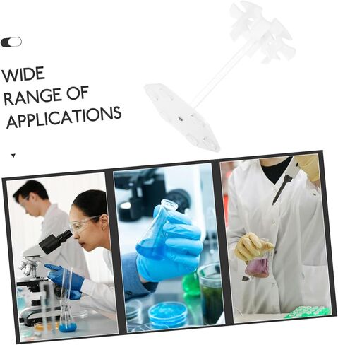 PRETYZOOM Acrylic Pipette Stand for Pipettes Detachable and Easy to Clean Laboratory Rack for Secure Storage and Organization Stable Support for Micropipettes in Saudi Arabia