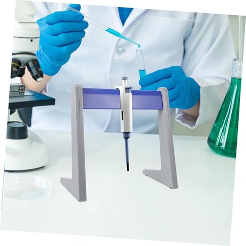 Shaped Pipette Holder Plastic Storage Rack for Laboratory Use Stable Support for Pipettes for Chemical Research and Experiments in Saudi Arabia