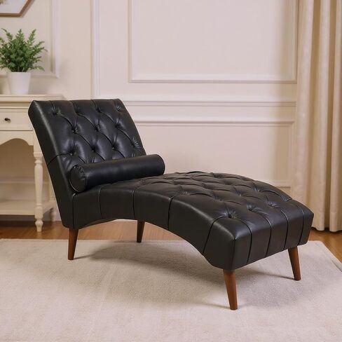 Homy Casa French French-French Black & Dark Brown Lounge كرسي-مقاعد مريحة معنقدة للمطاعم أو الصالات in Kuwait