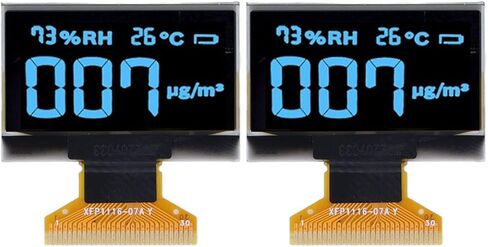 2 Pack OLED Display 128x64 1.3 Inch Flexible Screen Low Power Self Luminous Compact Module for DIY Electronics (MRA103‑1(Blue)) in Saudi Arabia
