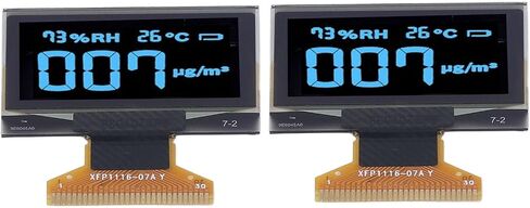2 Pack OLED Display 128x64 1.3 Inch Flexible Screen Low Power Self Luminous Compact Module for DIY Electronics (MRA103‑1(Blue)) in Saudi Arabia