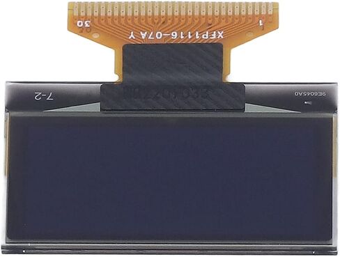 2 Pack OLED Display 128x64 1.3 Inch Flexible Screen Low Power Self Luminous Compact Module for DIY Electronics (MRA103‑1(Blue)) in Saudi Arabia