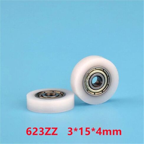20pcs 3 * 15 * 4mm 623zz Drigher Showcase Guide Wheel Groove Bumplys in Saudi Arabia