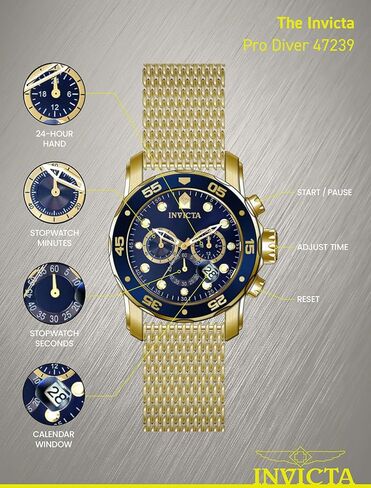Wevicta Pro Diver Stains Stains Stains Men Watch - 48mm in Saudi Arabia