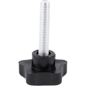 M8 X 40Mm Screws Star Head Wing Screw Clamp Knob Handle Black in Kuwait