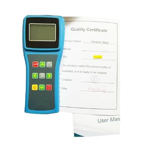 محمول محلل اختبار قياس الاهتزاز من نوع Vibrometer مع محلل وظيفة تخزين بيانات بطارية LI قابلة لإعادة الشحن in Kuwait