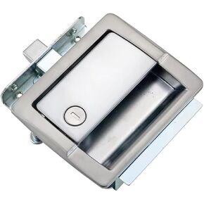 Container Switchgear Industrial Equipment Distribution Box Control Cabinet Door Zinc Alloy Plate Lock 1Pcs in Kuwait