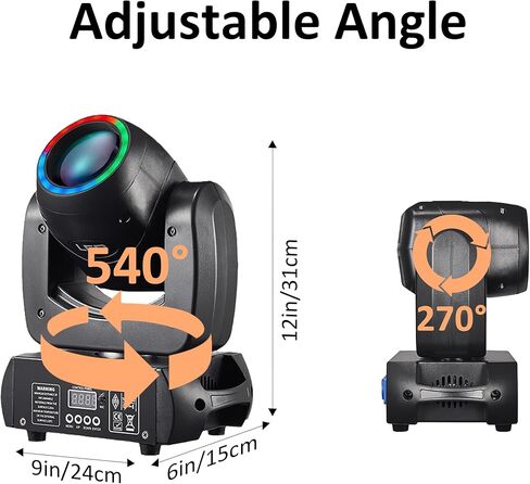 120W LED Moving Head ， أضواء مرحلة DJ مع DMX والتحكم المنشط الصوتي لحفل الزفاف ديسكو حفلات الكنيسة الحية in Kuwait