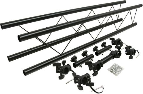 American Sound Connection ASC-L001-PART Pro Audio DJ Light Lighting Portable Truss 10 Foot I Beam Section - Add to Speaker Stands or Extension in Saudi Arabia